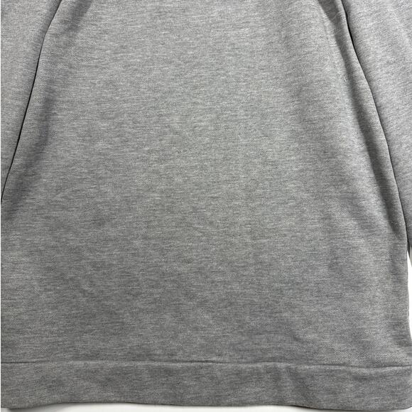 Michael Costello x Revolve Cold Shoulder Mini Dress Gray Designer Sweatshirt M - Picture 16 of 16